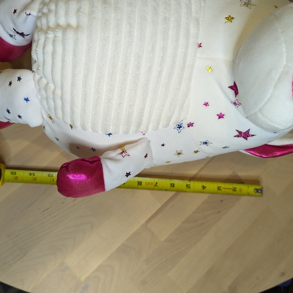 Big rainbow unicorn plush - Picture 8 of 8